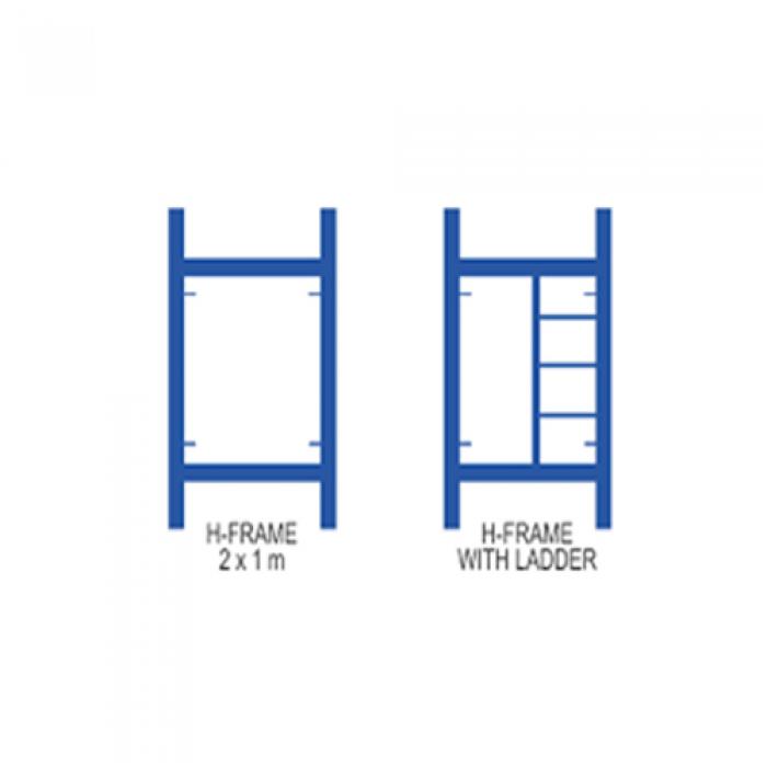H-Frame with ladder